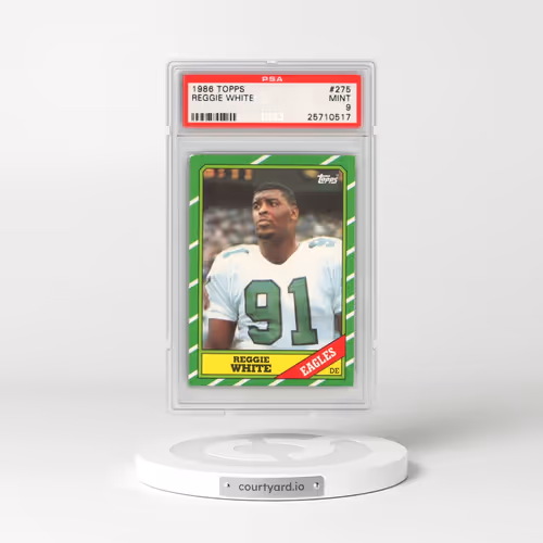1986 Topps #275 Reggie White (PSA 9 MINT)