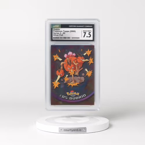1999 Series 2 (Oval Nintendo Seal) #85 Dodrio - Silver Foil (CGC 7.5 NM+)