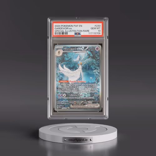 2024 Pokémon Paf EN-Paldean Fates #233 Gardevoir EX - Holo Special Illustration Rare (PSA 10 GEM MIN