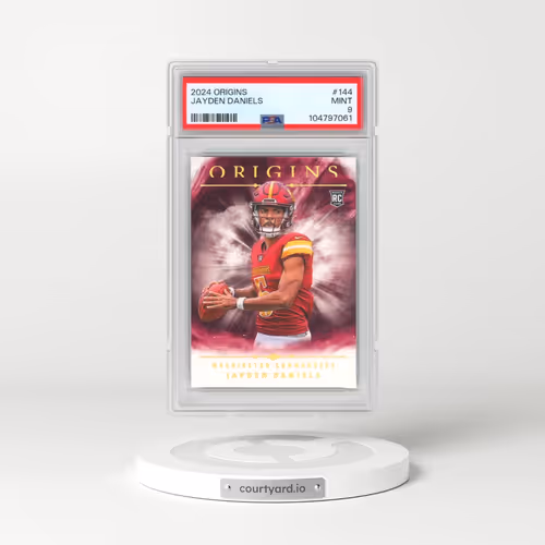 2024 Panini Origins #144 Jayden Daniels (PSA 9 MINT)