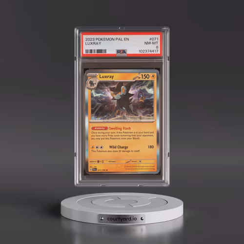 2023 Pokémon Pal EN-Paldea Evolved #071 Luxray (PSA 8 NM-MT)