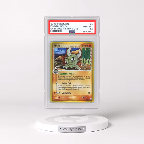 2006 Pokémon EX Dragon Frontiers #9 Pinsir - Holo (PSA 10 GEM MINT)