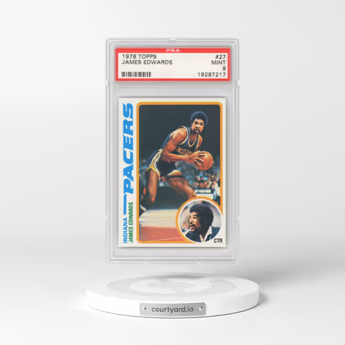 1978 Topps #27 James Edwards (PSA 9 MINT)