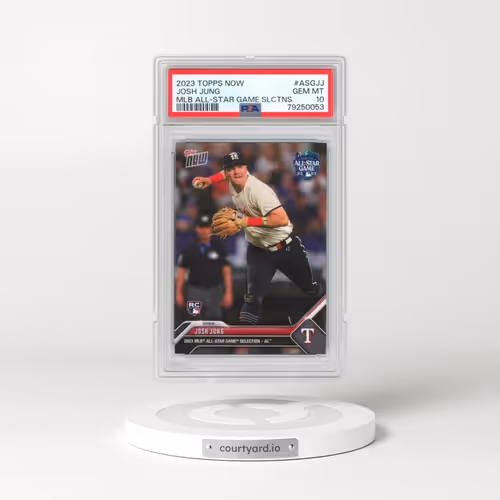 2023 Topps Now MLB All-Star Game Selections #ASGJJ Josh Jung (PSA 10 GEM MINT)