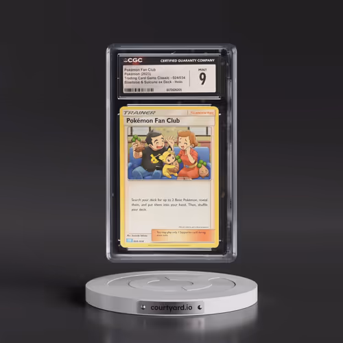 2023 Trading Card Game Classic - CLV, CLC, CLB #024/034 Pok^mon Fan Club - Blastoise & Suicune e