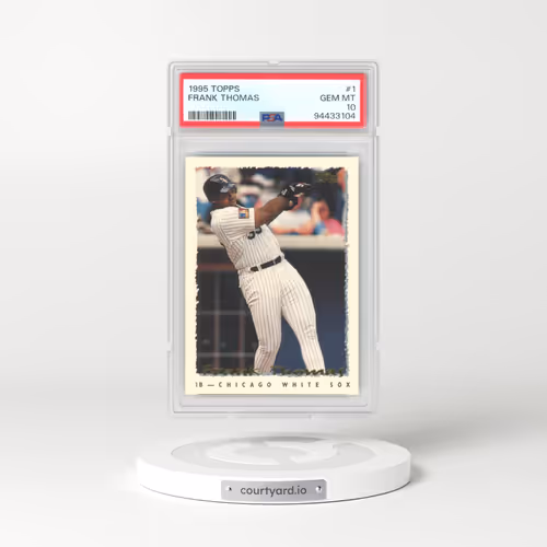 1995 Topps #1 Frank Thomas (PSA 10 GEM MINT)