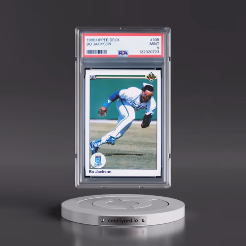 1990 Upper Deck #105 Bo Jackson (PSA 9 MINT)