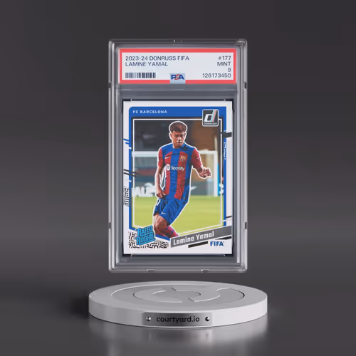 2023-24 Panini Donruss FIFA #177 Lamine Yamal (PSA 9 MINT)