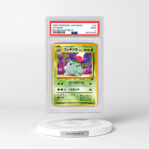1999 Pokémon Bulbasaur Deck #32 Ivysaur (PSA 9 MINT)