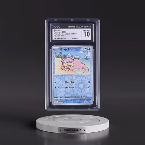 2024 Prismatic Evolutions - PRE EN #018/131 Slowpoke - Reverse Holo (CGC 10 GEM MINT)