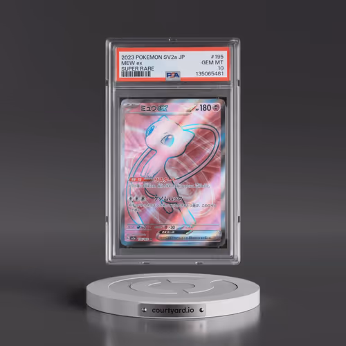 2023 Pokémon Sv2a-Pokemon 151 #195 Mew EX - Holo Super Rare (PSA 10 GEM MINT)