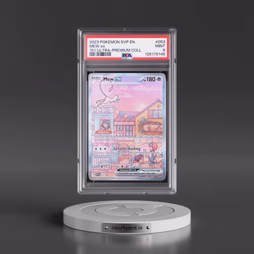 2023 Pokémon Svp EN-SV Black Star Promo #053 Mew EX - Holo 151 Ultra-Premium Collection (PSA 9 MINT)