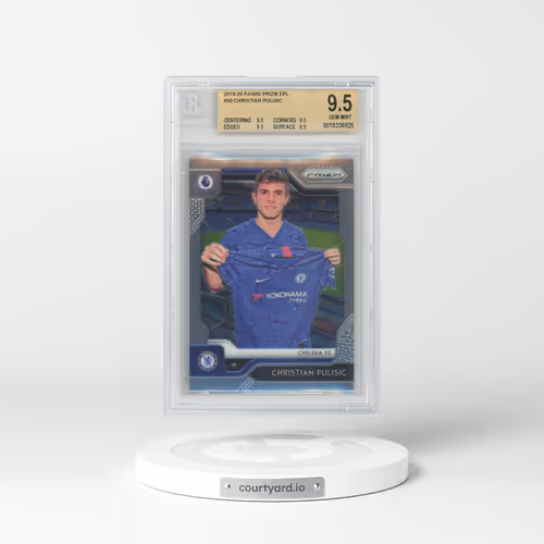2019 Panini Prizm Premier League #30 Christian Pulisic (BGS 9.5 GEM MINT)