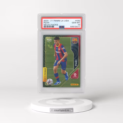 2020 Panini La Liga Megacracks #430 Pedri (PSA 10 GEM MINT)