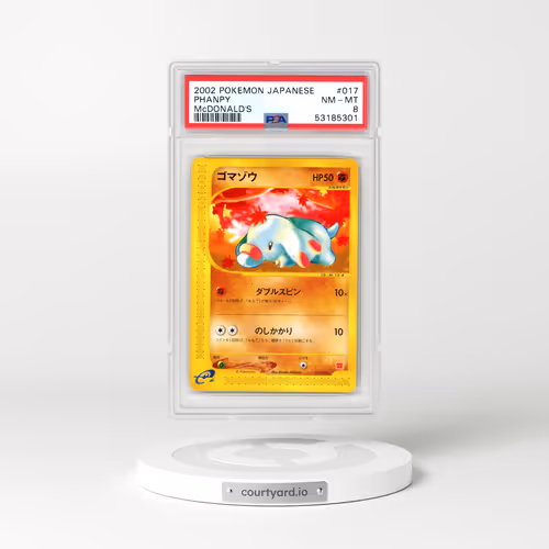 2002 Pokémon McDonald's #017 Phanpy (PSA 8 NM-MT)