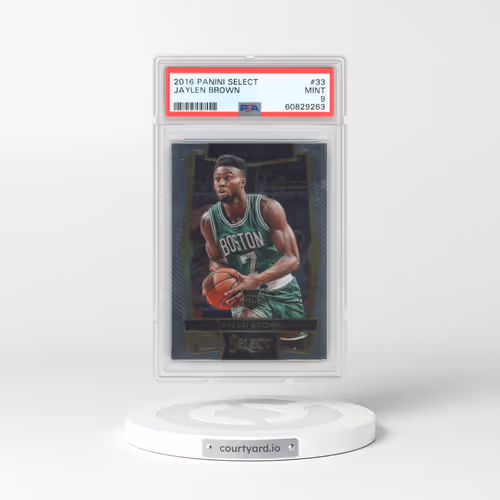 2016 Panini Select #33 Jaylen Brown (PSA 9 MINT)