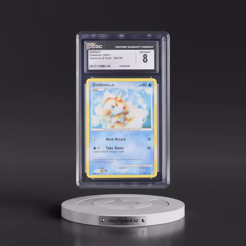 2007 Diamond & Pearl #84/130 Goldeen (CGC 8 NM-MT)