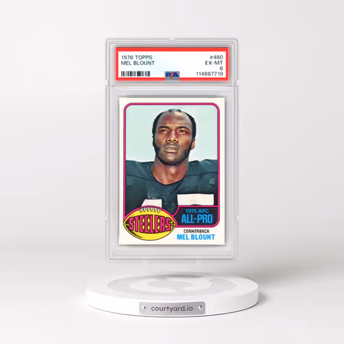 1976 Topps #480 Mel Blount (PSA 6 EX-MT)