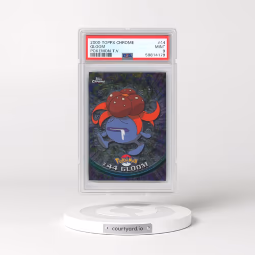 2000 Topps Chrome Pokémon T.V. #44 Gloom (PSA 9 MINT)