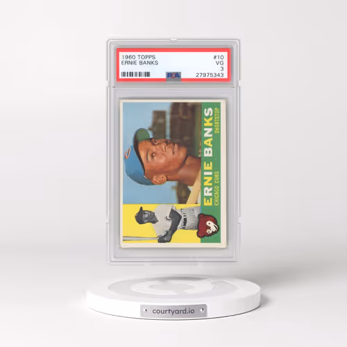 1960 Topps #10 Ernie Banks (PSA 3 VG)