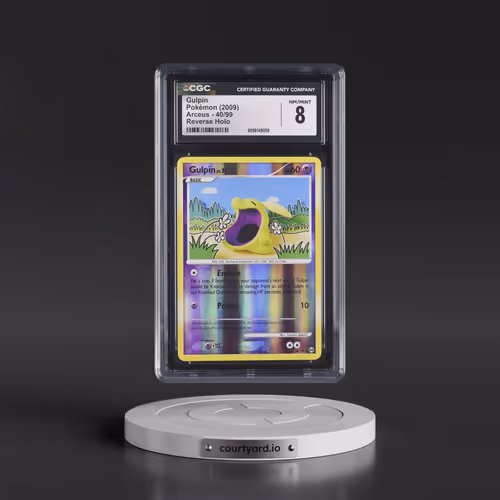2009 Arceus #40/99 Gulpin - Reverse Holo (CGC 8 NM-MT)