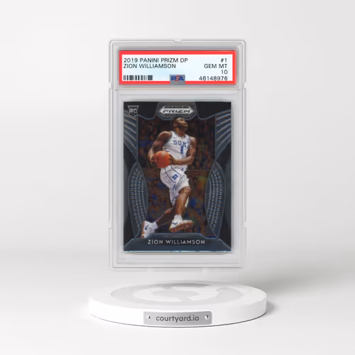 2019 Panini Prizm Draft Picks #1 Zion Williamson (PSA 10 GEM MINT)