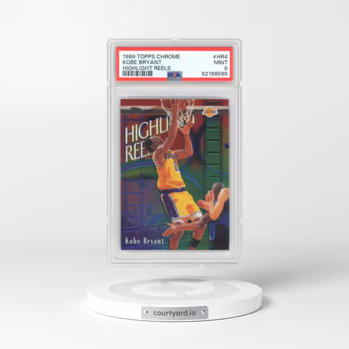 1999 Topps Chrome Highlight Reels #HR4 Kobe Bryant (PSA 9 MINT)