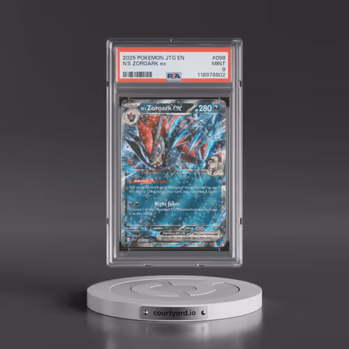 2025 Pokémon Jtg EN-Journey Together #098 N's Zoroark EX - Holo (PSA 9 MINT)