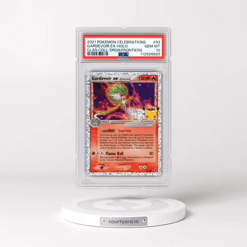 2021 Pokémon Celebrations Classic Collection #93 Gardevoir EX - Holo Holo (PSA 10 GEM MINT)
