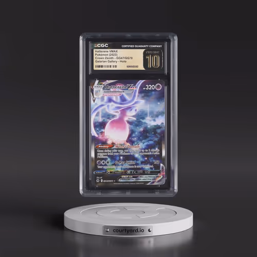 2023 Crown Zenith #GG47/GG70 Hatterene VMAX - Galarian Gallery Holo (CGC 10 PRISTINE)