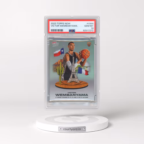 2023 Topps Now #VW4 Victor Wembanyama (PSA 10 GEM MINT)