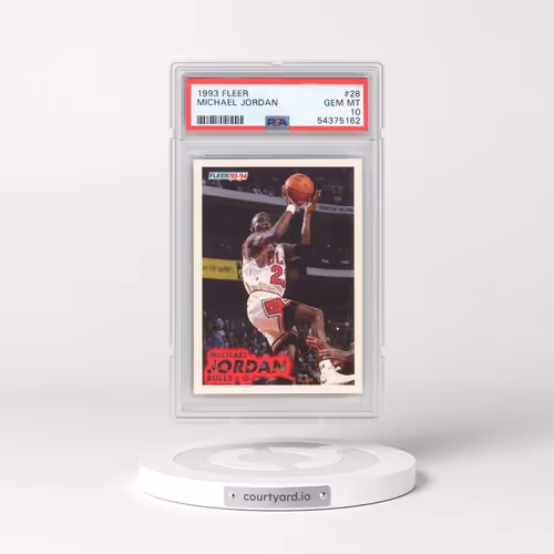 1993 Fleer #28 Michael Jordan (PSA 10 GEM MINT)
