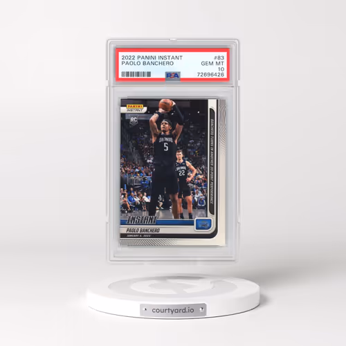 2022 Panini Instant #83 Paolo Banchero (PSA 10 GEM MINT)
