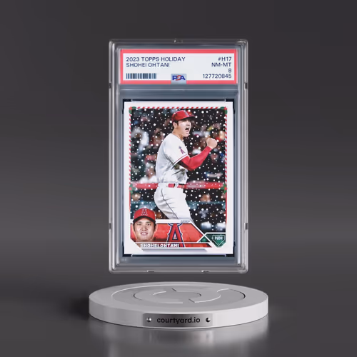 2023 Topps Holiday #H17 Shohei Ohtani (PSA 8 NM-MT)