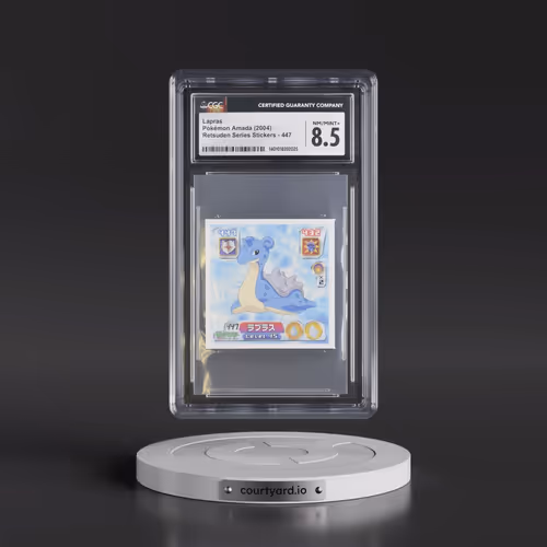 2004 Seal Retsuden 5 (2004 Amada)(AG) #447 Lapras (CGC 8.5 NM-MT+)