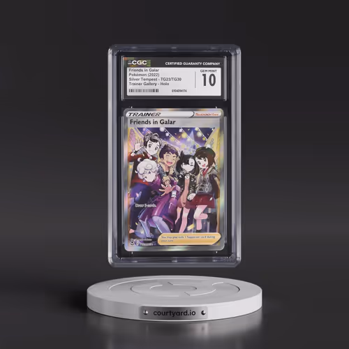 2022 Silver Tempest #TG23/TG30 Friends in Galar - Trainer Gallery Holo (CGC 10 GEM MINT)