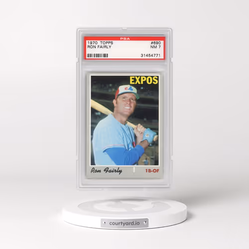 1970 Topps #690 Ron Fairly (PSA 7 NM)