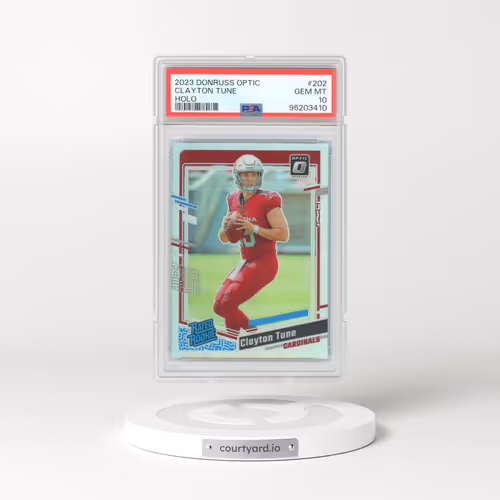 2023 Panini Donruss Optic #202 Clayton Tune - Holo (PSA 10 GEM MINT)