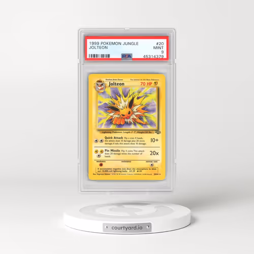 1999 Pokémon Jungle #20 Jolteon (PSA 9 MINT)