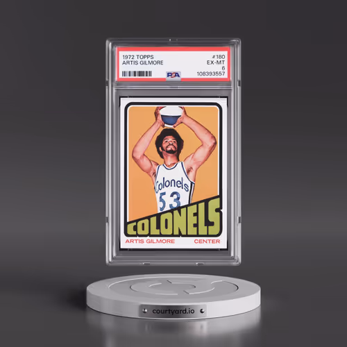 1972 Topps #180 Artis Gilmore (PSA 6 EX-MT)