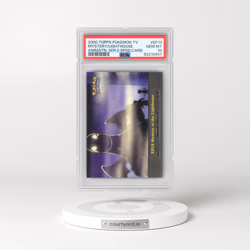 2000 Topps Pokémon TV Animation Series 2 Episode Cards #EP13 Mystery at the Lighthouse (PSA 10 GEM M