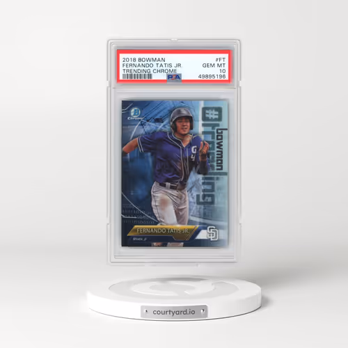 2018 Bowman Trending Chrome #FT Fernando Tatis Jr. (PSA 10 GEM MINT)