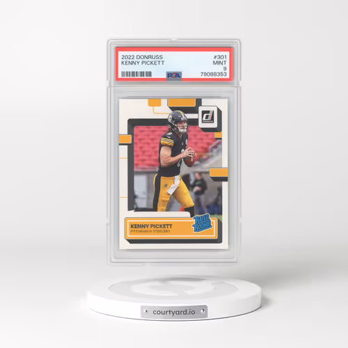2022 Panini Donruss #301 Kenny Pickett (PSA 9 MINT)