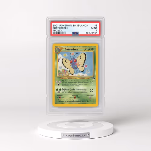 2001 Pokémon Southern Islands Promo #9 Butterfree (PSA 9 MINT)
