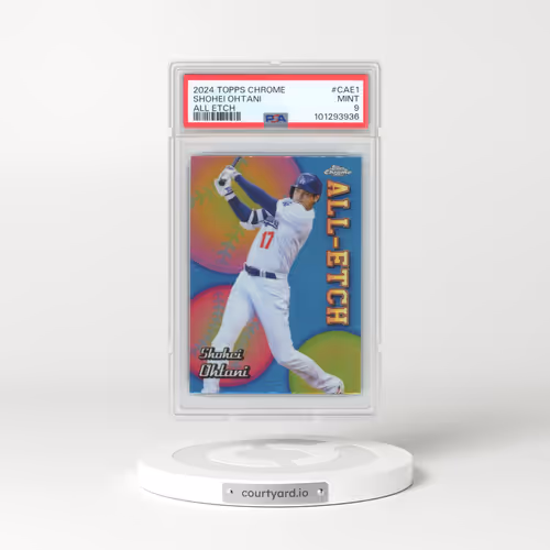 2024 Topps Chrome Chrome All Etch #CAE1 Shohei Ohtani (PSA 9 MINT)
