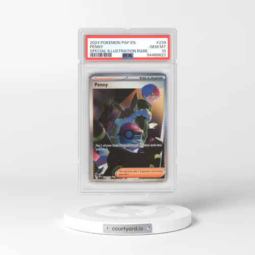 2024 Pokémon Paf EN-Paldean Fates #239 Penny - Special Illustration Rare (PSA 10 GEM MINT)