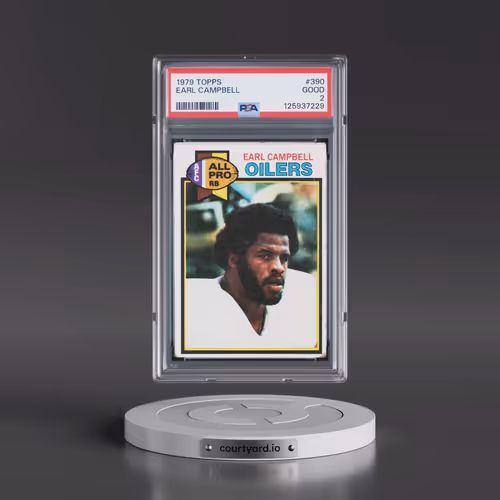 1979 Topps #390 Earl Campbell (PSA 2 GOOD)