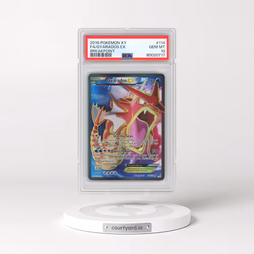 2016 Pokémon XY Breakpoint #114 Gyarados EX - Holo Full Art (PSA 10 GEM MINT)