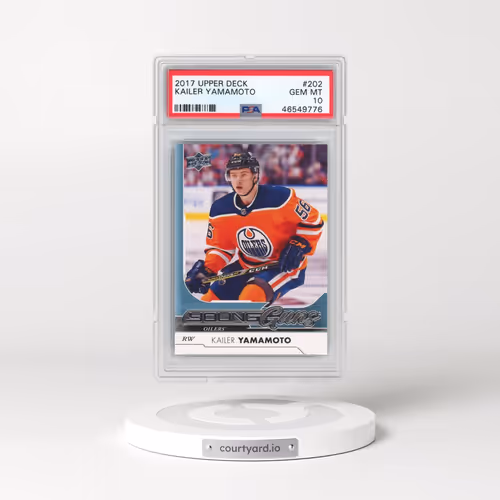 2017 Upper Deck #202 Kailer Yamamoto (PSA 10 GEM MINT)
