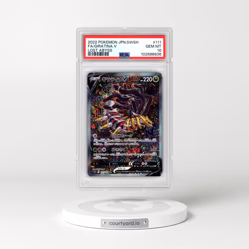 2022 Pokémon Sword & Shield Lost Abyss #111 Giratina V - Holo Full Art (PSA 10 GEM MINT)